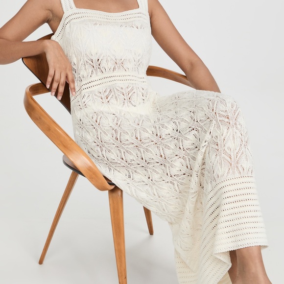 Le Kasha Dresses & Skirts - Le Kasha Losange Crochet Maxi Dress